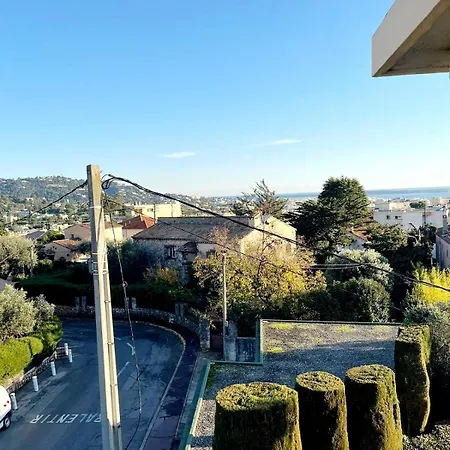 3 Pieces Cocon Dans Les Hauteurs De Cannes Vue Apartment Le Cannet
